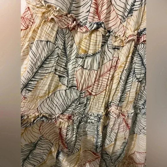 Sim and Sam, dress, M, yellow blue, long (F107) - Picture 2 of 11